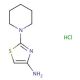 2-piperidin-1-yl-1,3-thiazol-4-amine hydrochloride - chemical structure image