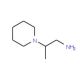 2-(piperidin-1-yl)propan-1-amine (CAS 54151-70-1) - chemical structure image