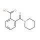 2-(piperidin-1-ylcarbonyl)benzoic acid (CAS 20320-44-9) - chemical structure image