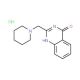 2-(piperidin-1-ylmethyl)quinazolin-4(3H)-one hydrochloride (CAS 3552-63-4) - chemical structure image