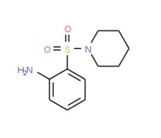 2-(piperidin-1-ylsulfonyl)aniline (CAS 436095-30-6) - chemical structure image