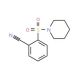 2-(piperidin-1-ylsulfonyl)benzonitrile - chemical structure image