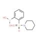 2-(Piperidin-1-ylsulfonyl)phenylboronic acid (CAS 957034-87-6) - chemical structure image