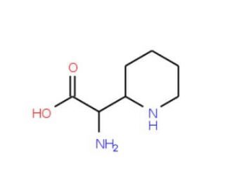 2-(Piperidin-2-yl)glycine (CAS 183859-35-0) - chemical structure image