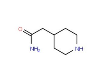 2-(piperidin-4-yl)acetamide (CAS 184044-10-8) - chemical structure image