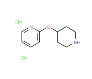 2-(Piperidin-4-yloxy)pyridine dihydrochloride (CAS 28033-37-6) - chemical structure image