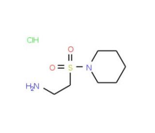 2-(Piperidine-1-sulfonyl)-ethylamine hydrochloride (CAS 31644-46-9) - chemical structure image