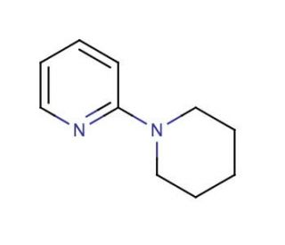 2-Piperidinopyridine (CAS 68654-52-4) - chemical structure image