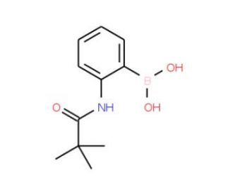 2-Pivaloylaminobenzene Boronic Acid (CAS 146140-95-6) - chemical structure image