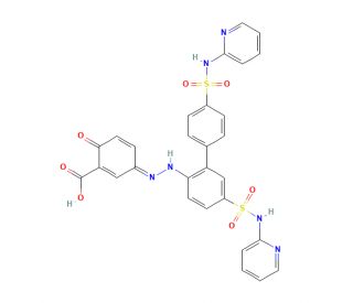 2&prime;-[4-(2-Pyridylsulfamoyl)phenyl] Sulfasalazine (CAS 1391062-37-5) - chemical structure image