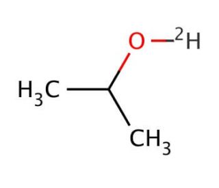 2-Propan(ol-d) (CAS 3979-51-9) - chemical structure image