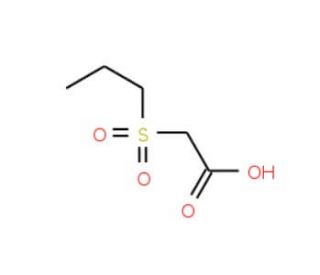 2-(propane-1-sulfonyl)acetic acid - chemical structure image