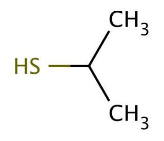 2-Propanethiol (CAS 75-33-2) - chemical structure image