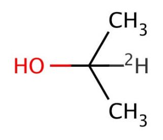 2-Propanol-2-d (CAS 3972-26-7) - chemical structure image