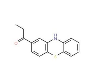 2-Propionyl Phenothiazine (CAS 92-33-1) - chemical structure image