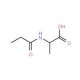 2-(propionylamino)propanoic acid (CAS 98632-97-4) - chemical structure image