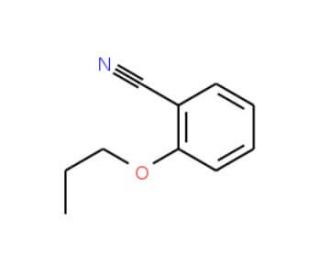 2-Propoxybenzonitrile (CAS 6609-58-1) - chemical structure image