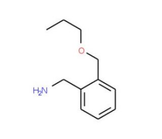 [2-(propoxymethyl)phenyl]methanamine - chemical structure image