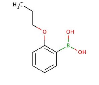 2-Propoxyphenylboronic acid (CAS 134896-34-7) - chemical structure image
