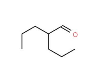 2-Propyl Valeraldehyde (CAS 18295-59-5) - chemical structure image