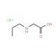 2-(propylamino)acetic acid hydrochloride (CAS 6939-13-5) - chemical structure image