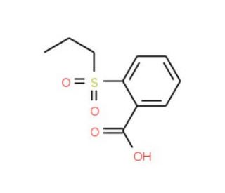 2-(propylsulfonyl)benzoic acid - chemical structure image