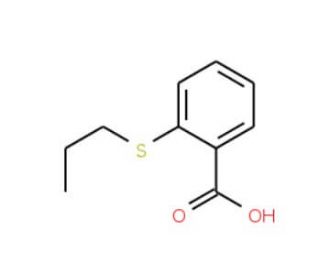 2-(Propylthio)benzoic acid (CAS 21213-10-5) - chemical structure image