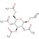 2-Propynyl-tetra-O-acetyl-β-D-glucopyranoside (CAS 34272-02-1) - chemical structure image