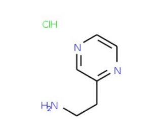 2-Pyrazin-2-ylethanamine hydrochloride - chemical structure image