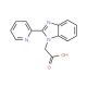(2-Pyridin-2-yl-benzoimidazol-1-yl)-acetic acid - chemical structure image