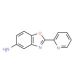 2-Pyridin-2-yl-benzooxazol-5-ylamine (CAS 61431-37-6) - chemical structure image