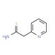 2-pyridin-2-ylethanethioamide - chemical structure image