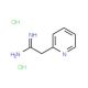 2-Pyridin-2-ylethanimidamide dihydrochloride - chemical structure image