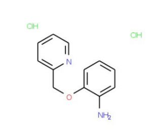 2-(Pyridin-2-ylmethoxy)-phenylamine dihydrochloride - chemical structure image
