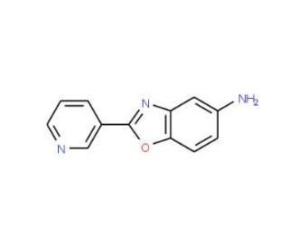 2-Pyridin-3-yl-benzooxazol-5-ylamine - chemical structure image