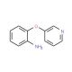 2-(Pyridin-3-yloxy)-phenylamine (CAS 76167-49-2) - chemical structure image