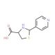 2-(pyridin-4-yl)-1,3-thiazolidine-4-carboxylic acid - chemical structure image