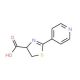 2-Pyridin-4-yl-4,5-dihydro-thiazole-4-carboxylic acid - chemical structure image