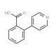 2-(Pyridin-4-yl)benzoic acid 的分子结构, CAS编号: 133362-99-9 2-(Pyridin-4-yl)benzoic acid (CAS 133362-99-9) - chemical structure image