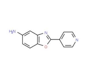 2-Pyridin-4-yl-benzooxazol-5-ylamine - chemical structure image