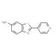 2-Pyridin-4-yl-benzothiazol-6-ylamine (CAS 154851-85-1) - chemical structure image