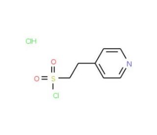 2-Pyridin-4-yl-ethanesulfonyl chloridehydrochloride - chemical structure image