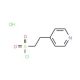 2-Pyridin-4-yl-ethanesulfonyl chloridehydrochloride - chemical structure image