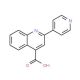 2-Pyridin-4-yl-quinoline-4-carboxylic acid (CAS 14228-23-0) - chemical structure image