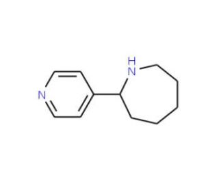 2-pyridin-4-ylazepane (CAS 383129-02-0) - chemical structure image