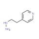 (2-Pyridin-4-ylethyl)hydrazine - chemical structure image