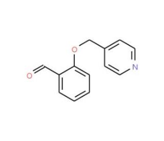 2-(pyridin-4-ylmethoxy)benzaldehyde - chemical structure image