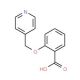 2-(pyridin-4-ylmethoxy)benzoic acid - chemical structure image