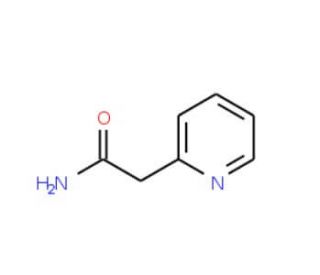 2-Pyridineacetamide (CAS 5451-39-8) - chemical structure image