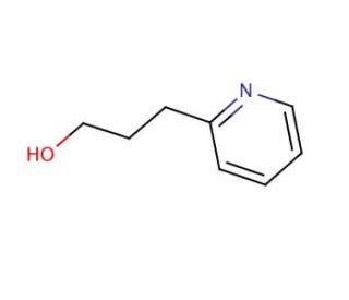 2-Pyridinepropanol (CAS 2859-68-9) - chemical structure image